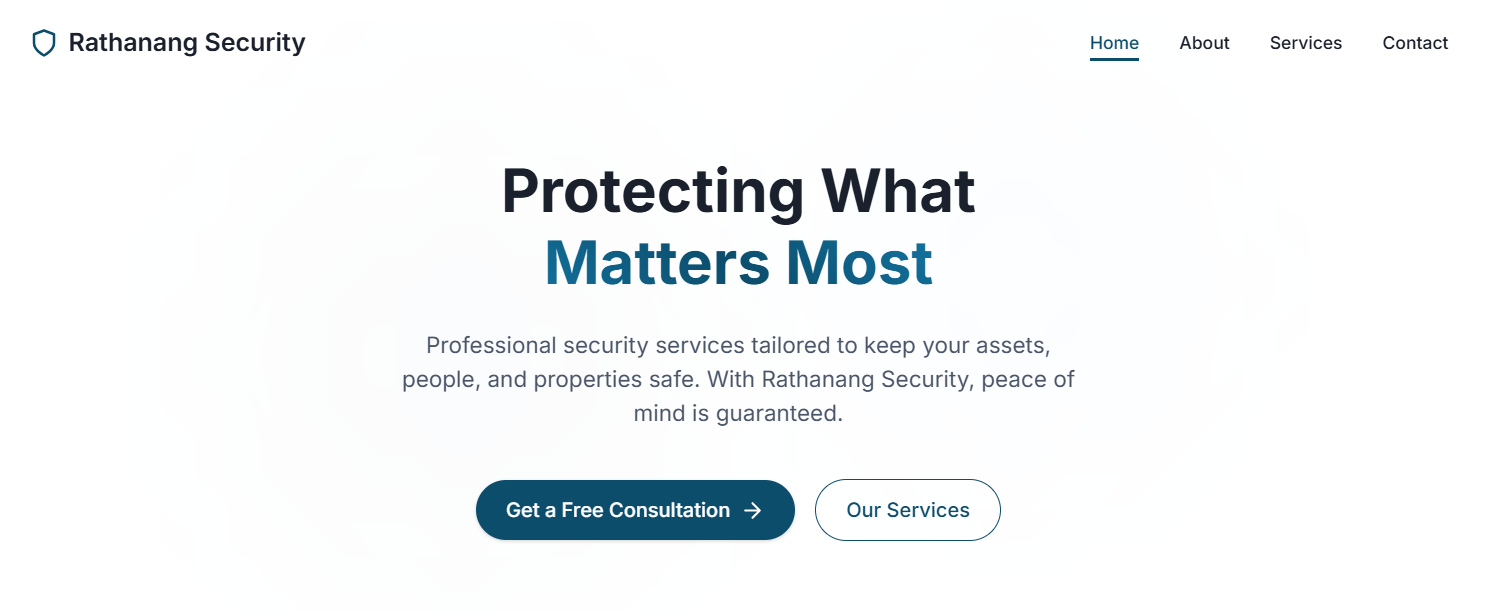 Ratanang Security